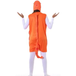DÉGUISEMENT HYPPOCAMPE ORANGE CHEVAL MER ADULTE