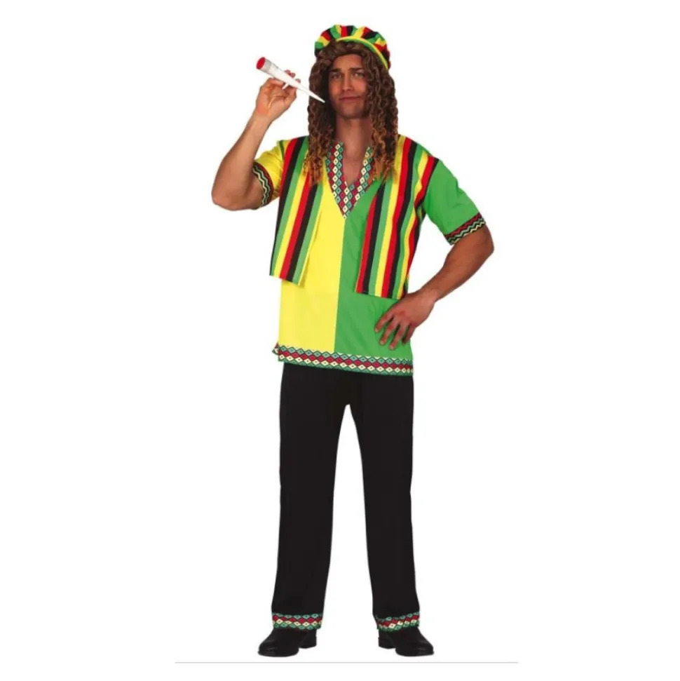 DÉGUISEMENT JAMAÏCAIN RASTAFARI REGGAE HOMME