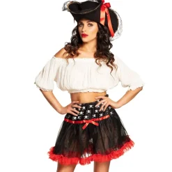 DÉGUISEMENT JUPE COURTE PIRATE SÉDUCTION FEMME