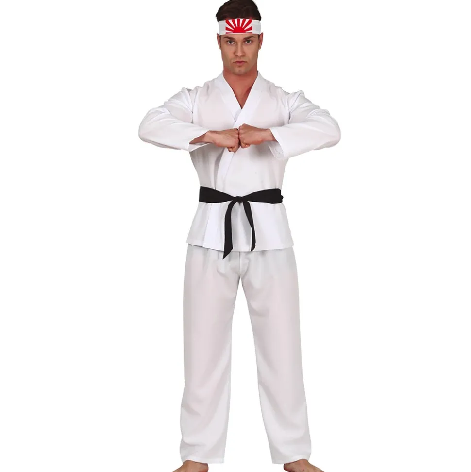 DÉGUISEMENT KARATÉ KIMONO BLANC JAPON HOMME