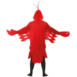 DÉGUISEMENT LANGOUSTE CRUSTACÉ MARIN ROUGE ADULTE