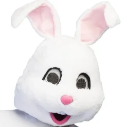 DÉGUISEMENT MASCOTTE LAPIN PELUCHE ADULTE