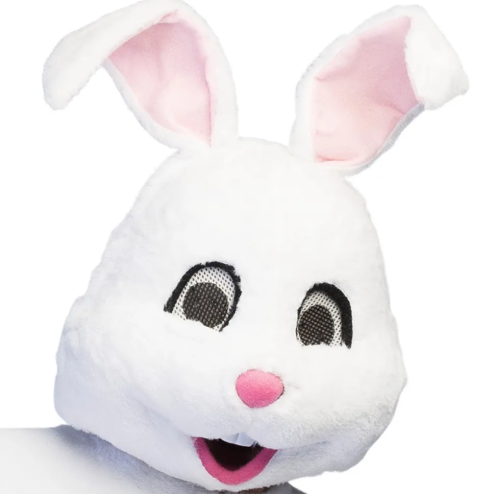 DÉGUISEMENT MASCOTTE LAPIN PELUCHE ADULTE