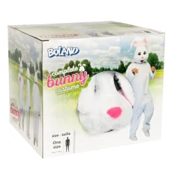 DÉGUISEMENT MASCOTTE LAPIN PELUCHE ADULTE