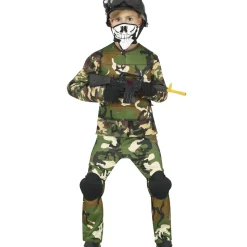 DÉGUISEMENT MILITAIRE CAMOUFLAGE ENFANT