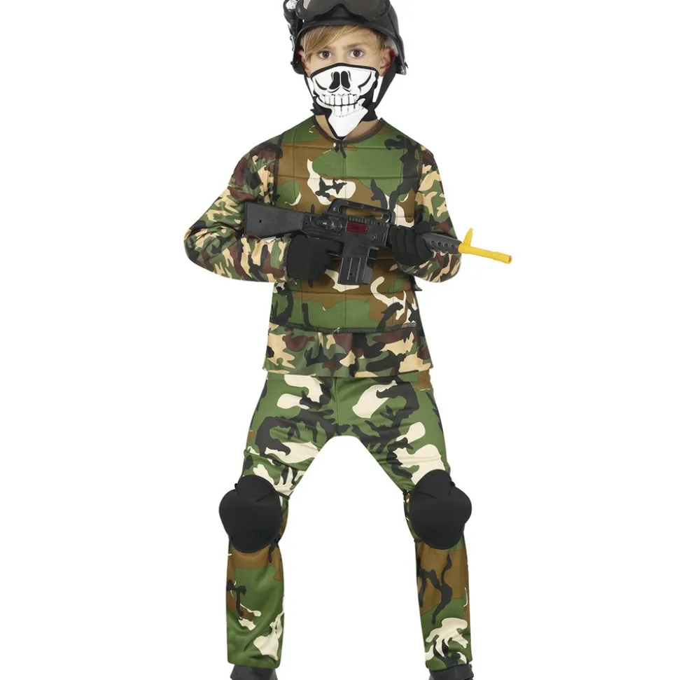 DÉGUISEMENT MILITAIRE CAMOUFLAGE ENFANT