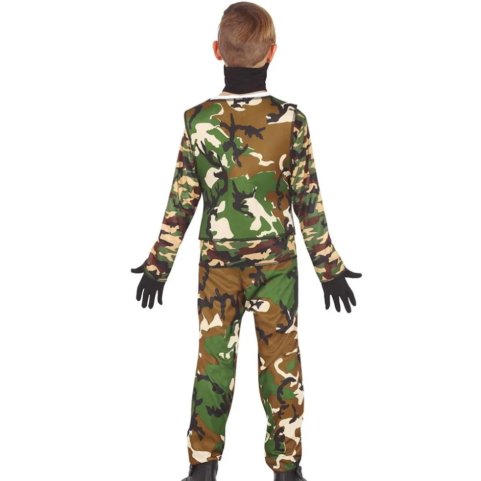 DÉGUISEMENT MILITAIRE CAMOUFLAGE ENFANT