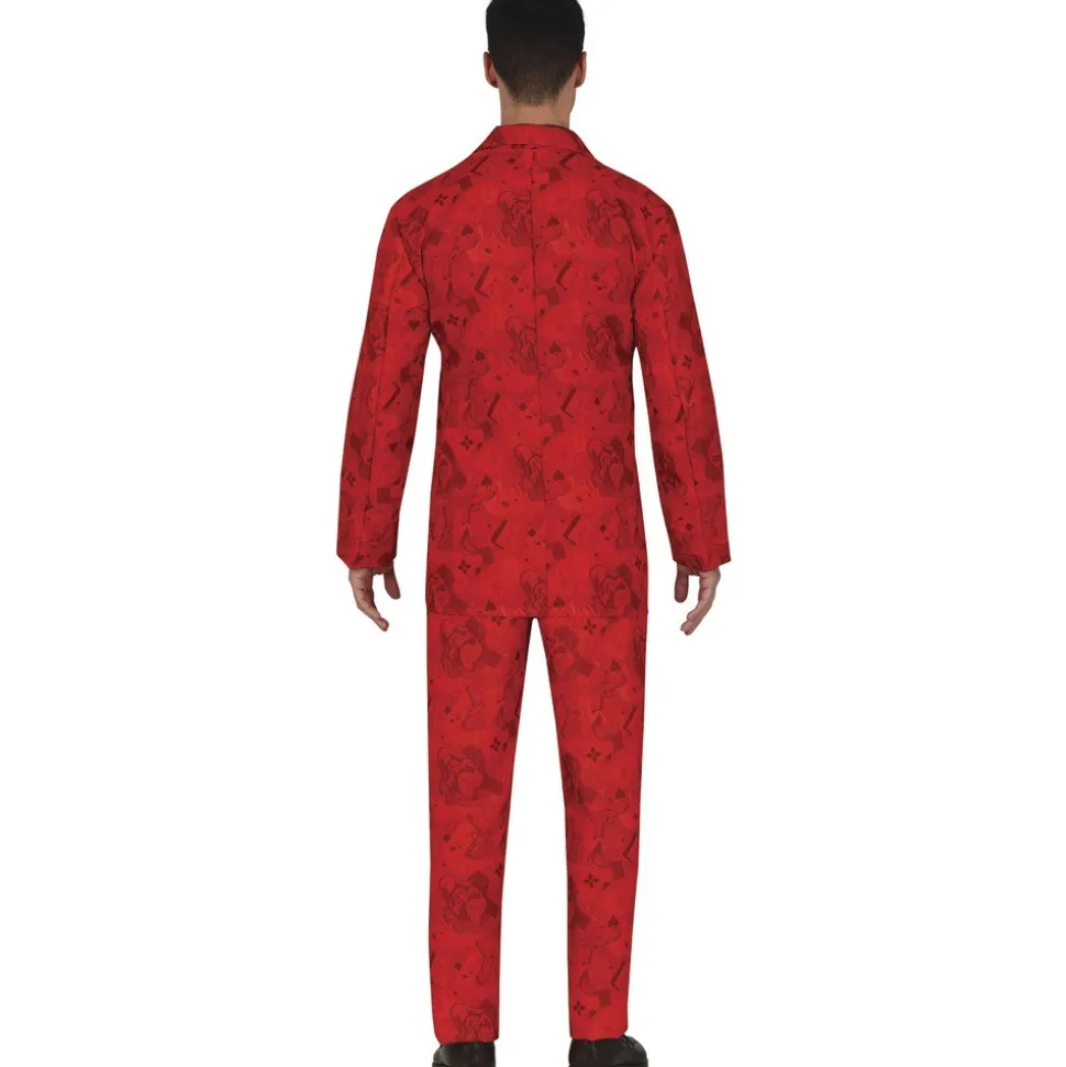 DÉGUISEMENT MR SMILE COSTUME ROUGE HOMME