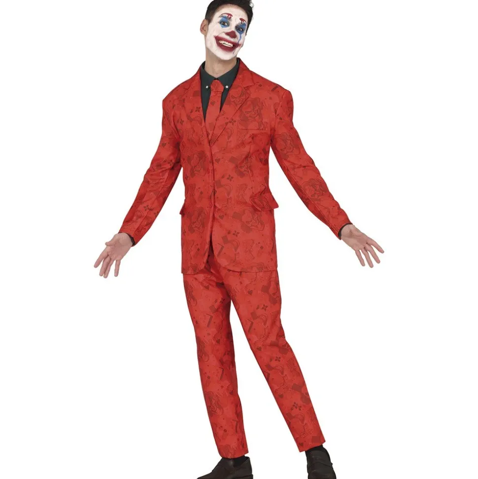 DÉGUISEMENT MR SMILE COSTUME ROUGE HOMME