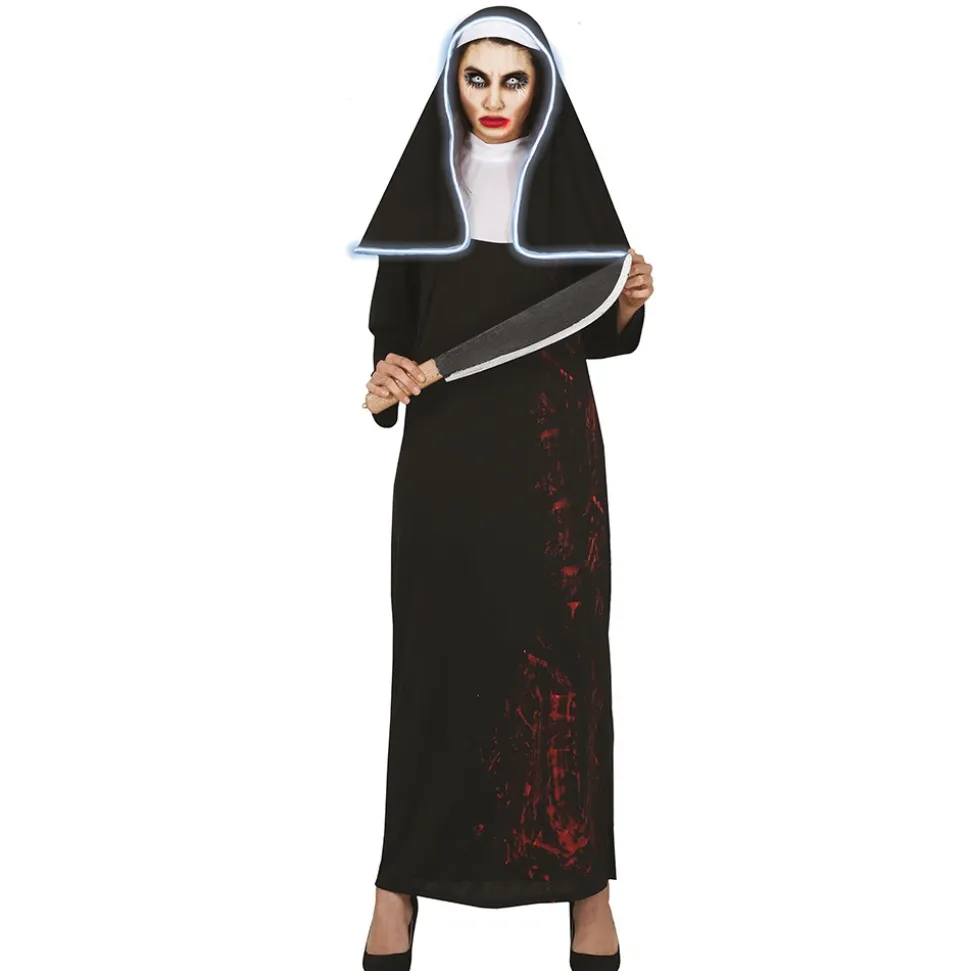 DÉGUISEMENT NONNE TUEUSE FEMME