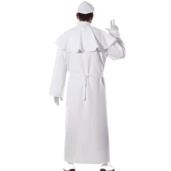 DÉGUISEMENT PAPE SOUTANE BLANCHE HOMME