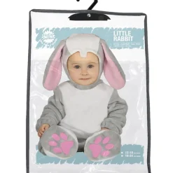 DÉGUISEMENT PETIT LAPIN GRIS BÉBÉ