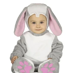 DÉGUISEMENT PETIT LAPIN GRIS BÉBÉ