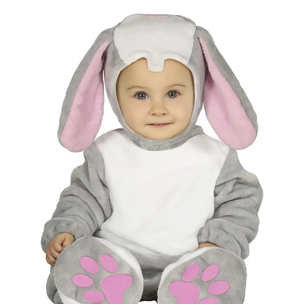 DÉGUISEMENT PETIT LAPIN GRIS BÉBÉ