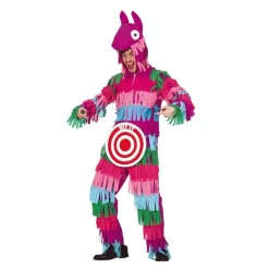 DÉGUISEMENT PIÑATA CIBLE LAMA COLORÉ HOMME