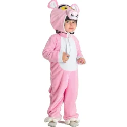 DÉGUISEMENT PINKY LÉOPARD ROSE CINÉMA MUET BÉBÉ