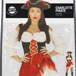 DÉGUISEMENT PIRATE CHARLOTTE FEMME