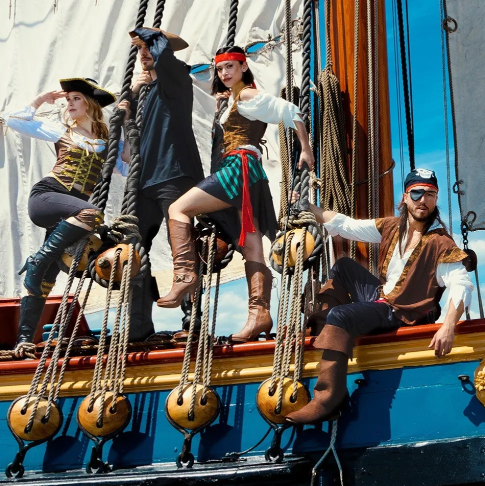 DÉGUISEMENT PIRATE DES TEMPÊTES FEMME