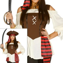 DÉGUISEMENT PIRATE 7 MERS MONDE FEMME