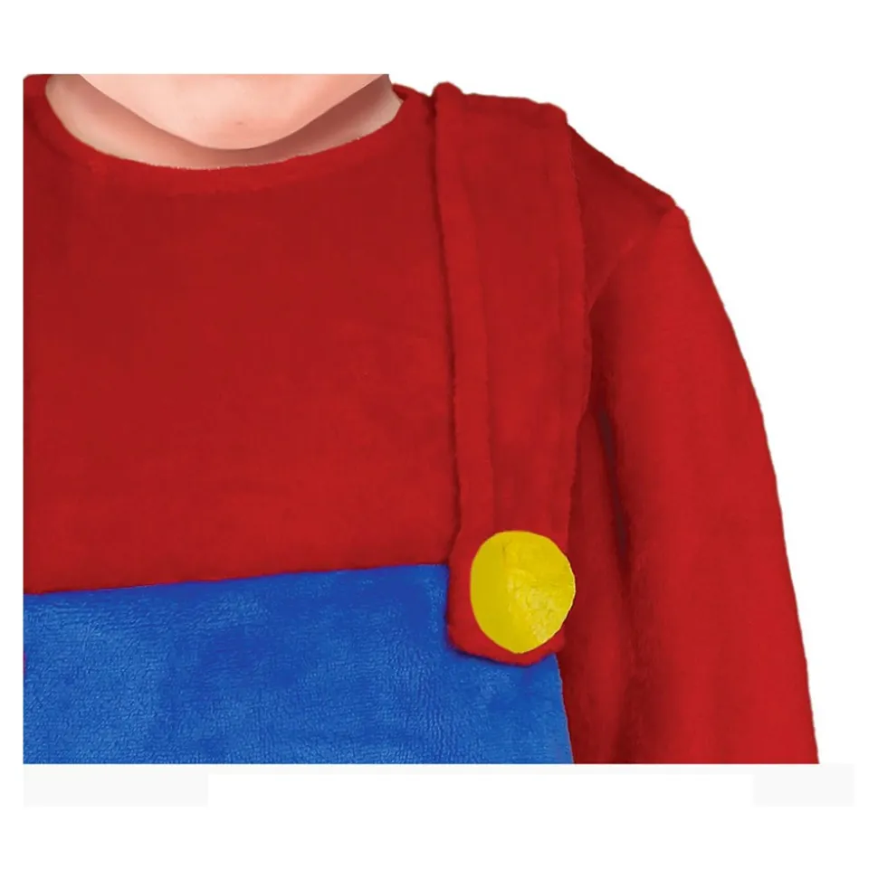 DÉGUISEMENT PLOMBIER ROUGE BÉBÉ