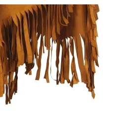 DÉGUISEMENT PONCHO À FRANGES INDIENNE HIPPIE FEMME