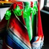 DÉGUISEMENT PONCHO MULTICOLORE MEXIQUE ADULTE