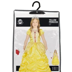 DÉGUISEMENT PRINCESSE BAL JAUNE FILLE
