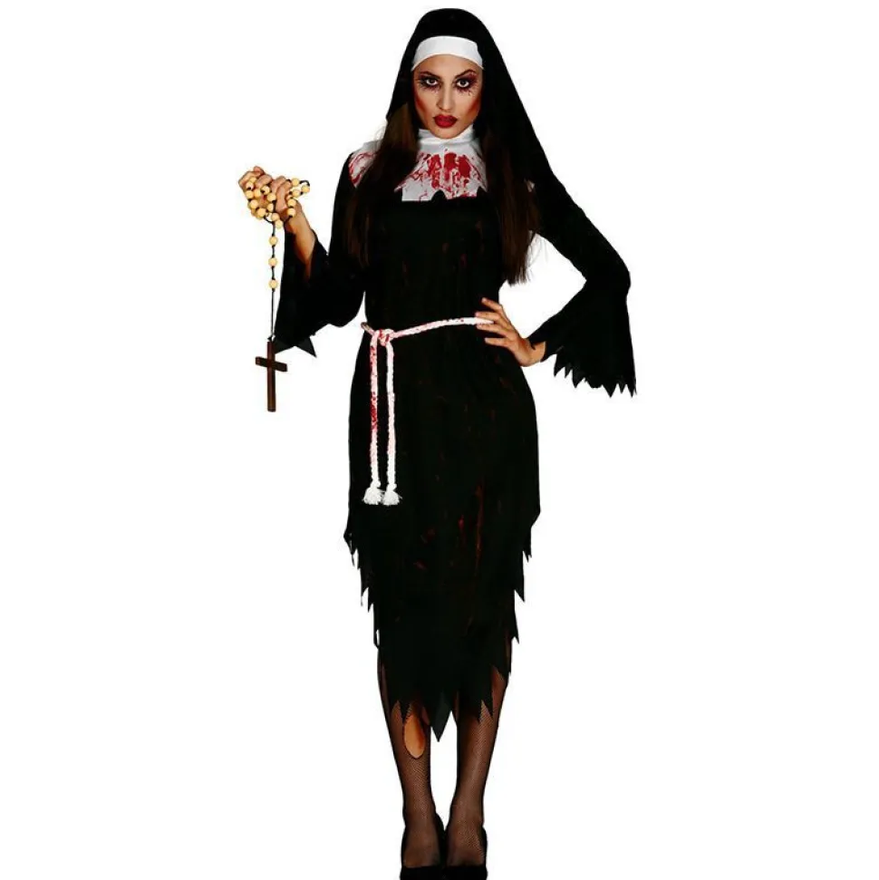 DÉGUISEMENT RELIGIEUSE ZOMBIE FEMME