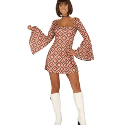 DÉGUISEMENT ROBE ANNÉE 70 FEMME