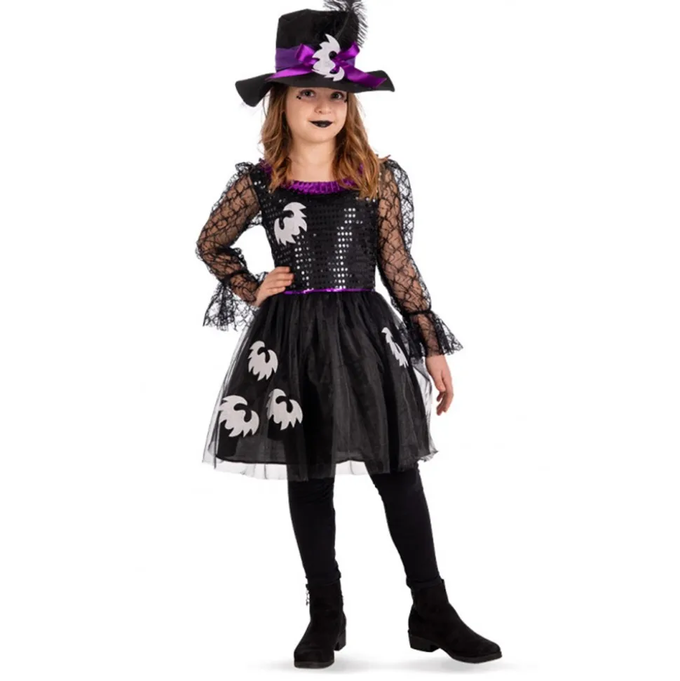 DÉGUISEMENT ROBE CHAUVE-SOURIS FILLE