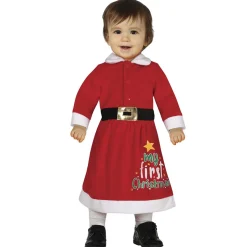 DÉGUISEMENT ROBE PÈRE NOËL BÉBÉ
