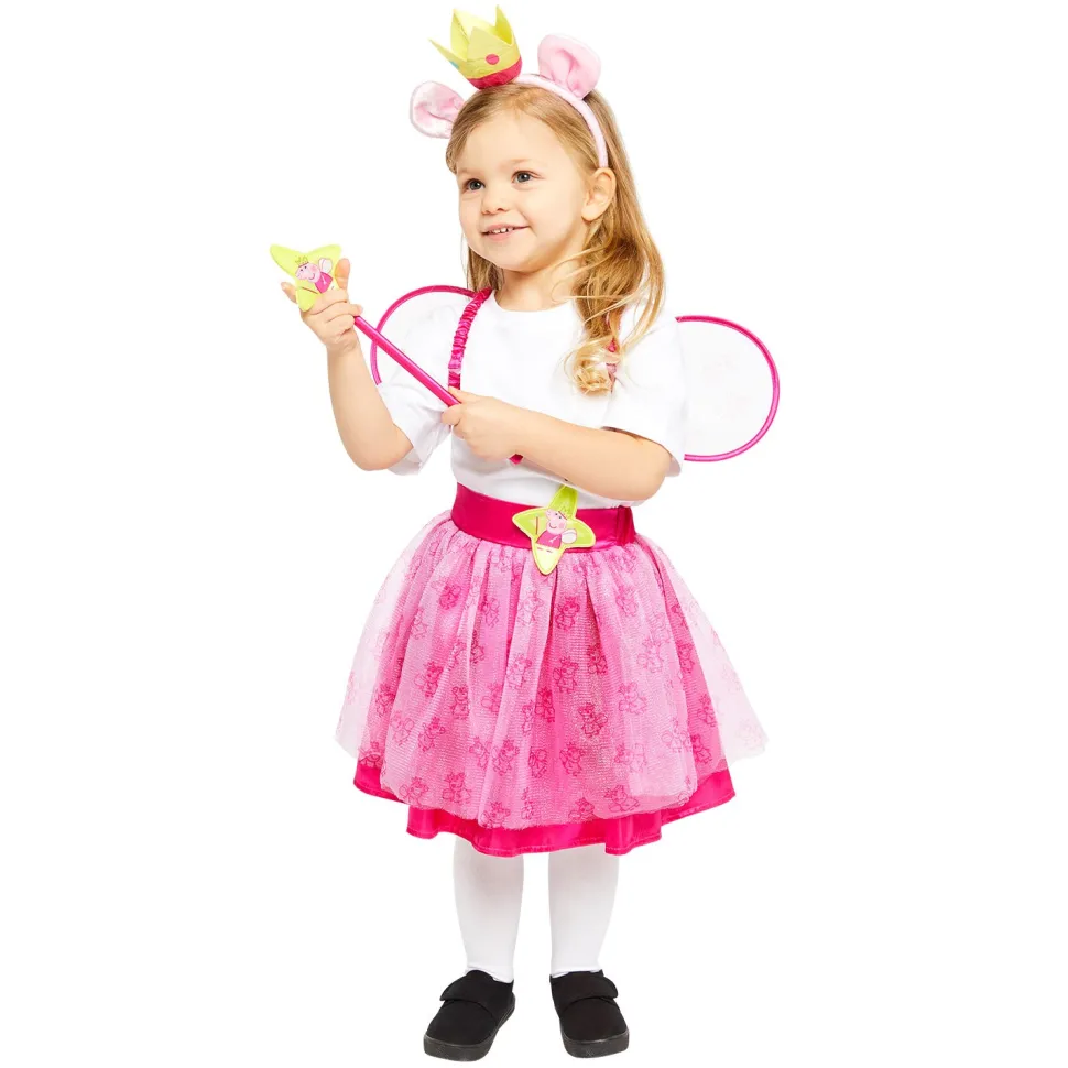 DÉGUISEMENT ROBE PRINCESSE PEPPA PIG FILLE
