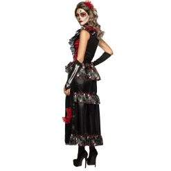 DÉGUISEMENT ROBE REVERSIBLE JOUR DES MORTS FEMME