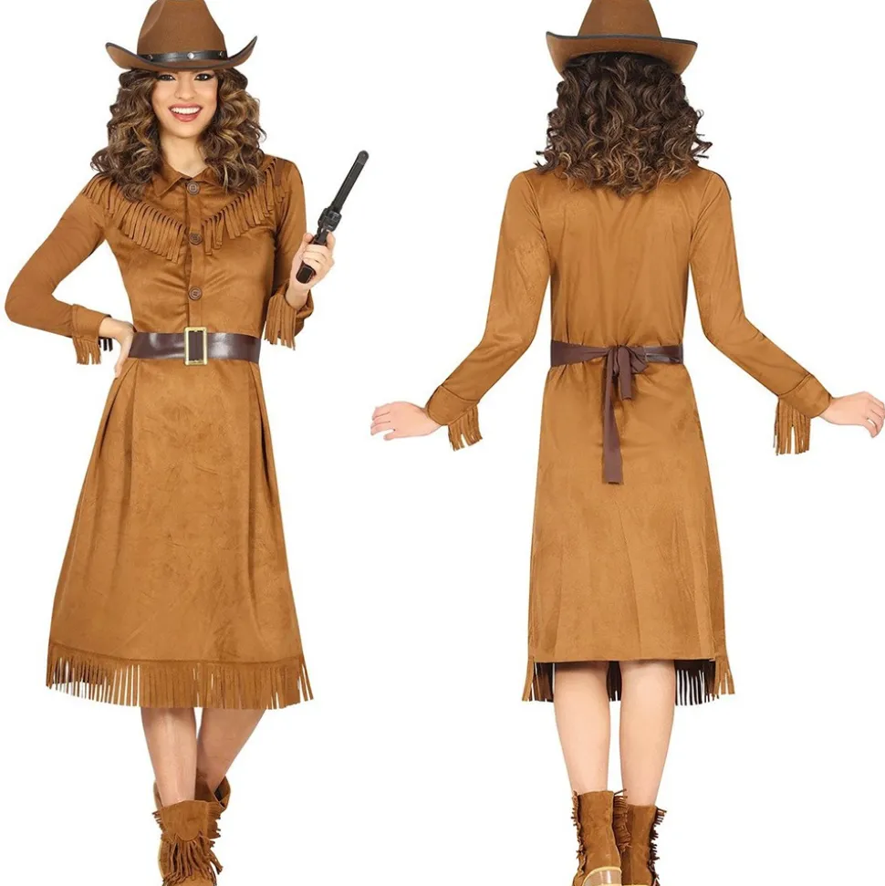 DÉGUISEMENT ROBE WESTERN FEMME