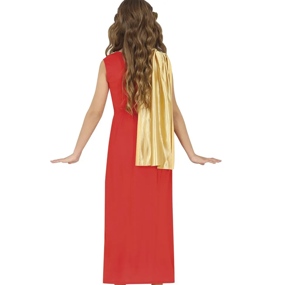DÉGUISEMENT ROMAINE ROUGE FILLE