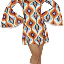 DÉGUISEMENT SEVENTIES PSYCHÉDÉLIQUE FEMME
