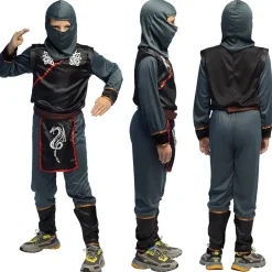DÉGUISEMENT SHINOBI FUGU GUERRIER JAPONAIS GARÇON