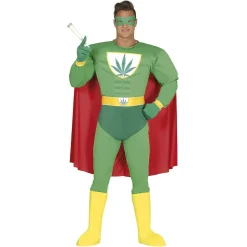 DÉGUISEMENT SUPER-HÉROS MUSCLES MARIHUANA HOMME