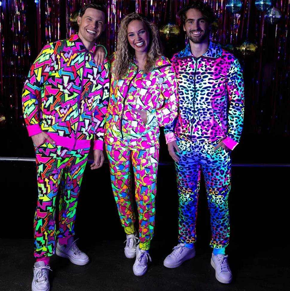 DÉGUISEMENT SURVÊTEMENT STREET ART FLUO UV FEMME