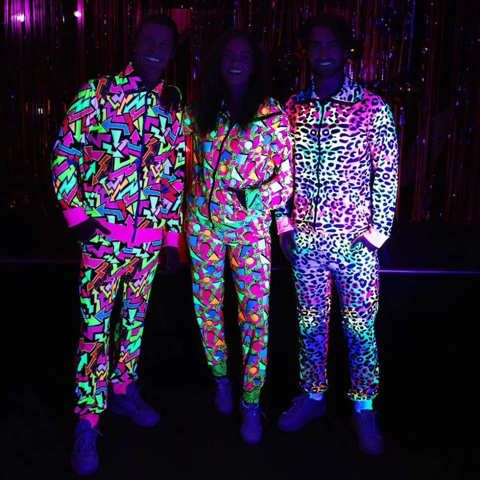 DÉGUISEMENT SURVÊTEMENT STREET ART FLUO UV FEMME