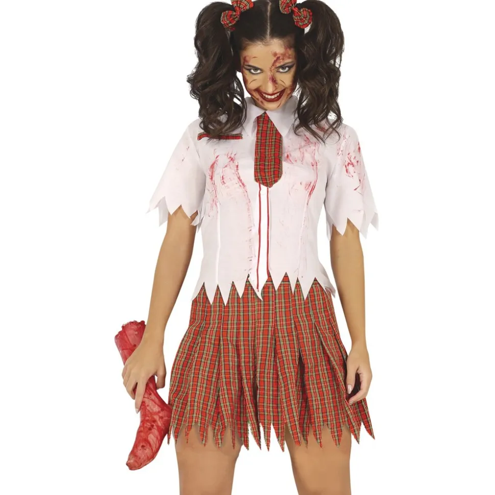 DÉGUISEMENT ÉTUDIANTE UNIVERSITAIRE ZOMBIE FEMME TAILLE S
