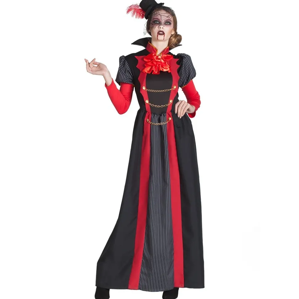 DÉGUISEMENT VAMPIRE EMYRA CONTESSE GOTHIQUE FEMME