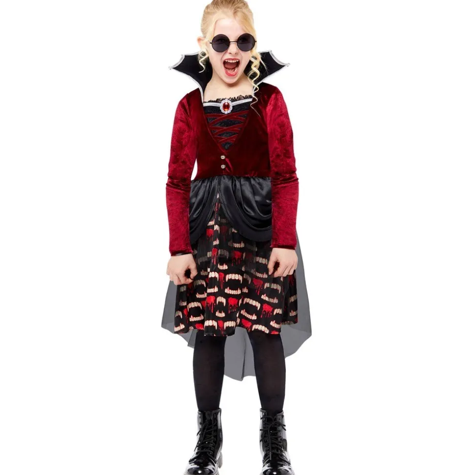 DÉGUISEMENT VAMPIRE MINUIT GOTHIQUE FILLE