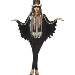 DÉGUISEMENT VAUDOU TRIBAL SQUELETTE FEMME