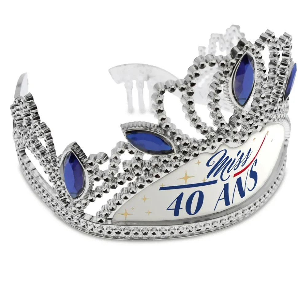 DIADEME ANNIVERSAIRE 40 AINE
