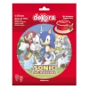 DISQUE AZYME SONIC THE HEDGEHOG DÉCO GÂTEAU 20CM