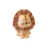 FIGURINE RÉSINE LION ASSIS 10X7.8X6CM