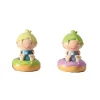 2 FIGURINES RÉSINE DONUTS GARCON