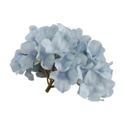 FLEUR HORTENSIA ARTIFICIEL 20X11CM BLEU