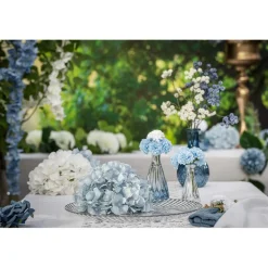 FLEUR HORTENSIA ARTIFICIEL 20X11CM BLEU